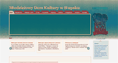 Desktop Screenshot of mdkslupsk.pl